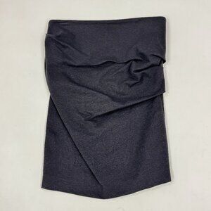 Brunello Cucinelli Wool Blend Wrap Skirt